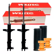 Par Amortecedor Kit Traseiro Dir Esq Jac J3 2011/.. Willtec