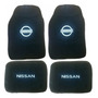 Kit 4 Tapetes Alfombra Bordados Logo Nissan Zx 300 1993