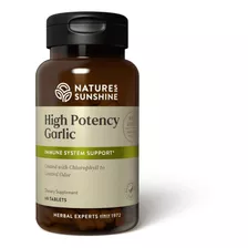 High Potency Garlic Ajo De Alta Potencia 60tab Sabor Neutro