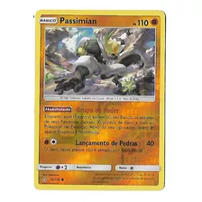 Pokemon Passimian Reverse Foil Sol E Lua Ultra Prisma Frete