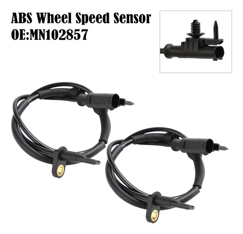 Sensor De Abs Delantero De 2 Piezas Para Mitsubishi Colt Col Foto 7