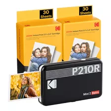 Impresora Fotos Instantánea Kodak Mini2 Retro + 60 Hojas 