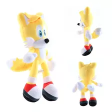 Peluche De Tails Colitas Sonic De 28 Cm Nuevo 