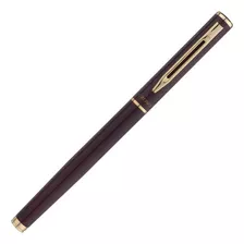 Caneta Crown Capricci Rollerball Metal Yw22627 Cor Do Exterior Bordô Cor Da Tinta Preto