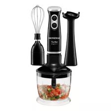 Mixer Turbo Mondial M-14 3 Em 1 Potencia 350w 60hz Cor Preto Voltagem 110v