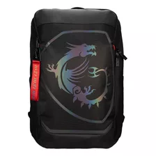 Mochila Msi Porta Notebooks Hasta 17,3 Pulgadas Impermeable