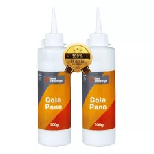 Kit 2 Cola Pano 100g Tecido 100% Algodão Costura Artesanato