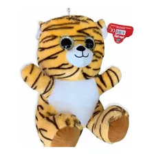 Peluches Phi Phi Con Ojos Brillantes 4 Diseños Mono Tigre 