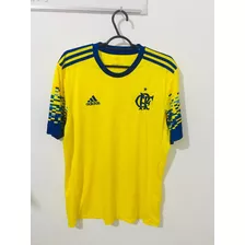 Camisa adidas Flamengo 3 Amarela Especial Tam. G Original