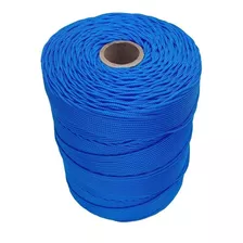 Corda Trançada 2,5mm (seda) Cordaville - Rolo Com 286 Metros Cor Azul-royal