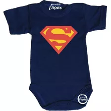 Ropa Body Para Bebe Guagua Superman Clasico