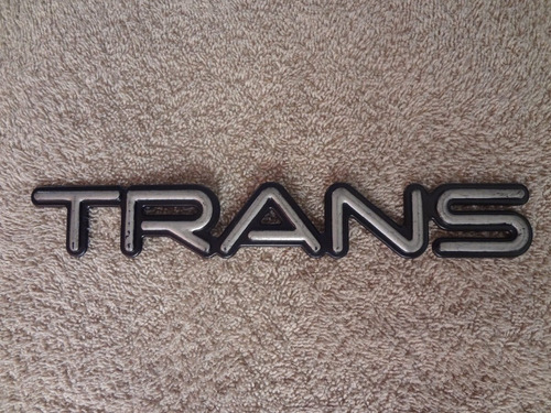 Emblema Camioneta Pontiac Trans Sport Original Usado Foto 2