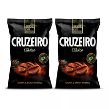 2 Cafés Cruzeiro 500 Gr C/u, Soluble, Formato Vending