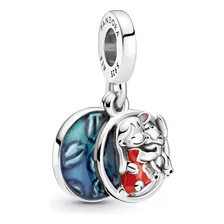 Charm Pandora Colgante Família Lilo E Stitch Da Disney