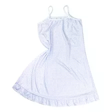 Camisola Infantil Menina Vestido Dormir Estampado De Malha