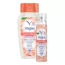 Kit Sabonete + Desodorante Íntimo Vagisil Flor Pessegueiro