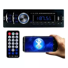 Aparelho De Som Carro Automotivo Bluetooth Usb Sd Radio