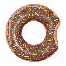 Inflable Donuts Marron De 1,00mts.