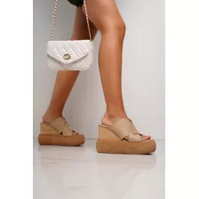 Sandalias De Mujer Cuero Moda Diseño Nora