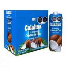 Crema De Coco Calahua 6 Pack De 1 Lt
