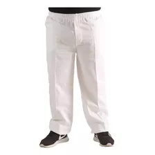 Pantalon Náutico Gabardina Algodón Blanca Talles 2 / 6