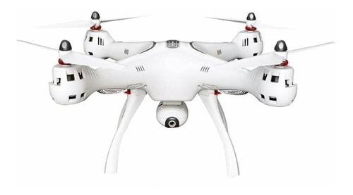 Drone Syma X8pro Com Câmera Hd Branco 2.4ghz 1 Bateria