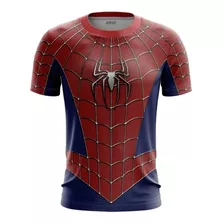 Camiseta Camisa Traje 3d Homem Aranha Adulto/infantil 