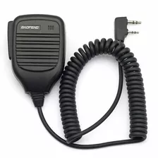 Microfone Mini Ptt Para Ht Radio Baofeng Uv-5r Uv-6r