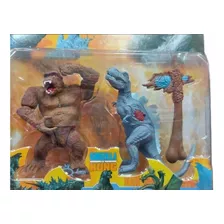 Muñecos Godzilla Vs King Kong X2, Articulados