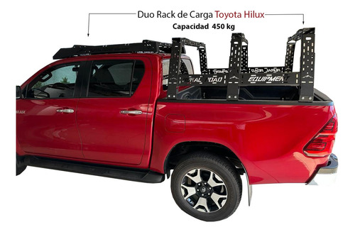 Rack De Carga Duo Toyota Hilux Caja Y Cabina  Foto 2