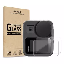 Protector De Pantalla Para Camara De Accion Gopro Max (2u)