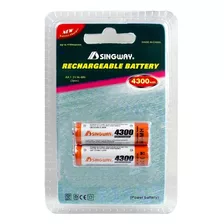 Pilas Recargables Singway Aa Pack X2 4300 Mah Febo