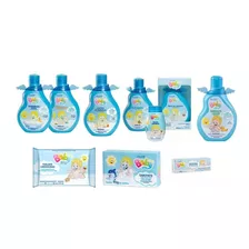 Muriel Baby Menino Hora Do Banho Kit Com 10 Produtos 