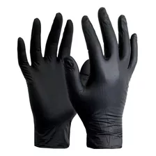 Caja Guantes Nitrilo Dexal Negro Sin Polvo Talle L X 100 Un