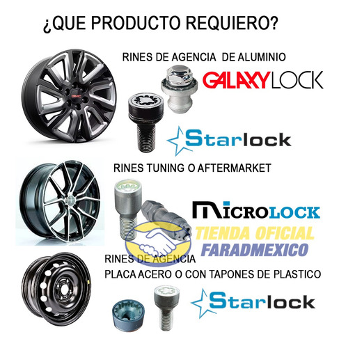 Tuercas De Seguridad Starlock Bmw Serie 8 Foto 10