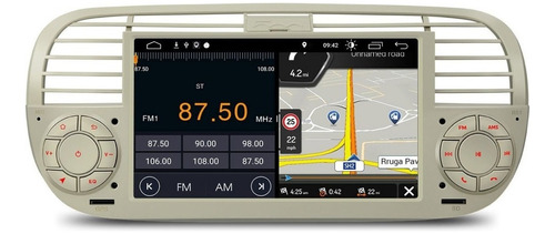 Radio Fiat 500 2009-2015 Carplay Wifi Gps Android Bluetooth Foto 6
