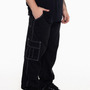 Calça Cargo Masculina Básica Sarja 100% Algodão