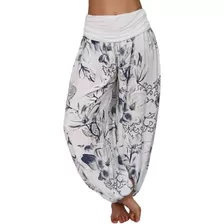 Pantalones Harem Hippie Boho Holgados Tallas Grandes Q