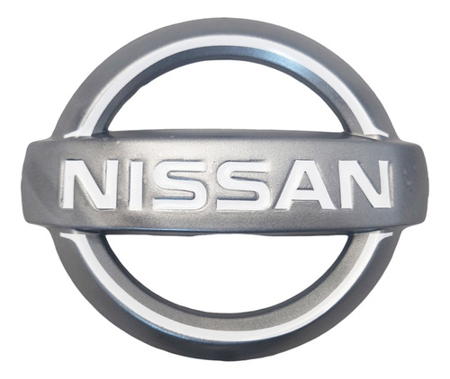 Emblemas Frontal Y Trasero Nissan Np300 Frontier 16-23 Gris Foto 2