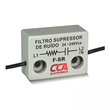 Filtro Supressor Ruído Corrente Alternada 24-220v Sibratec