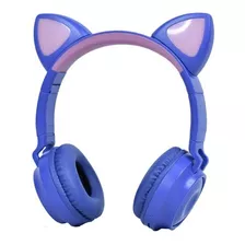 Audífonos Inalámbricos Bluetooth Cat Headset Luz Rgb