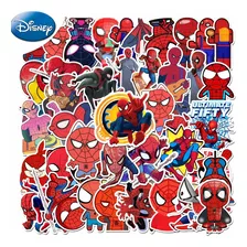 50 Stickers Spider-man Etiquetas Autoadhesivas