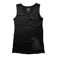 Metallica Black Album Tank Top Hombre Rott Wear 