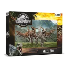 Puzzle Rompecabezas Dinosaurios 500 Pzs Dino Jurassic World