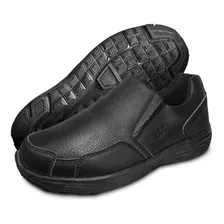 Zapato/zapatilla Slip On Cuero Negro