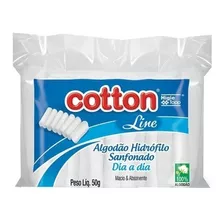 Cotton Line Algodão Hidrófilo Sanfonado 50g