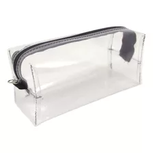 Necessaire Transparente Feminina Box Média Viagem