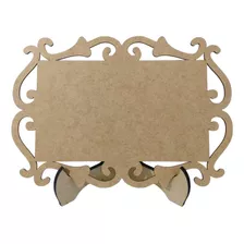 Placa Provençal Com Moldura Para Recados