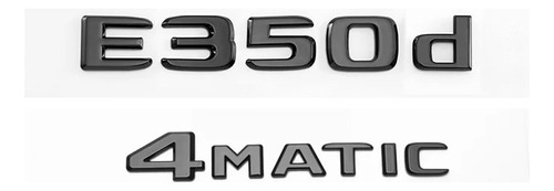 Para Mercedes- Benz E43 E260 Tail Sticker Logo E300d Foto 4