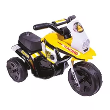 Triciclo Eletrico Infantil 6v Com Luz Som Apoio Para Os Pés